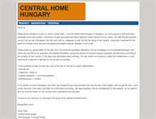 Tablet Screenshot of centralhomehungary.kozvetito.net