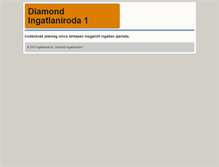 Tablet Screenshot of diamond.kozvetito.net